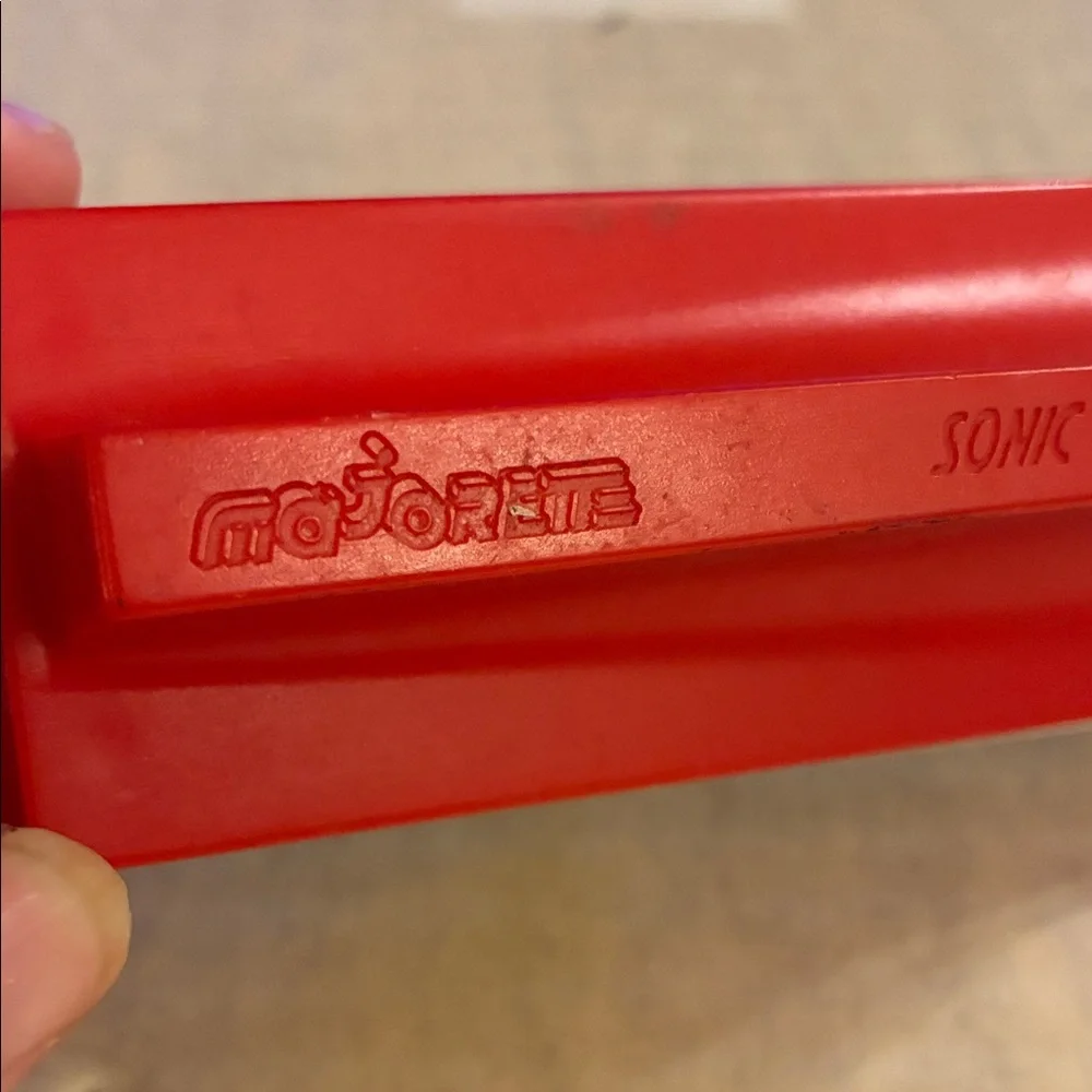 Vintage Majorette Sonic Flasher Coast Guard Boat C225 plastic red white - Picture 2 of 10